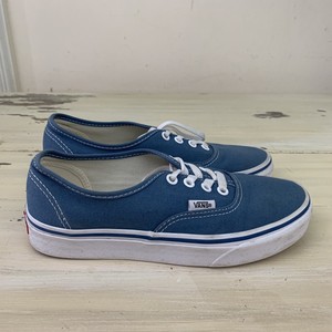 blue lace up vans