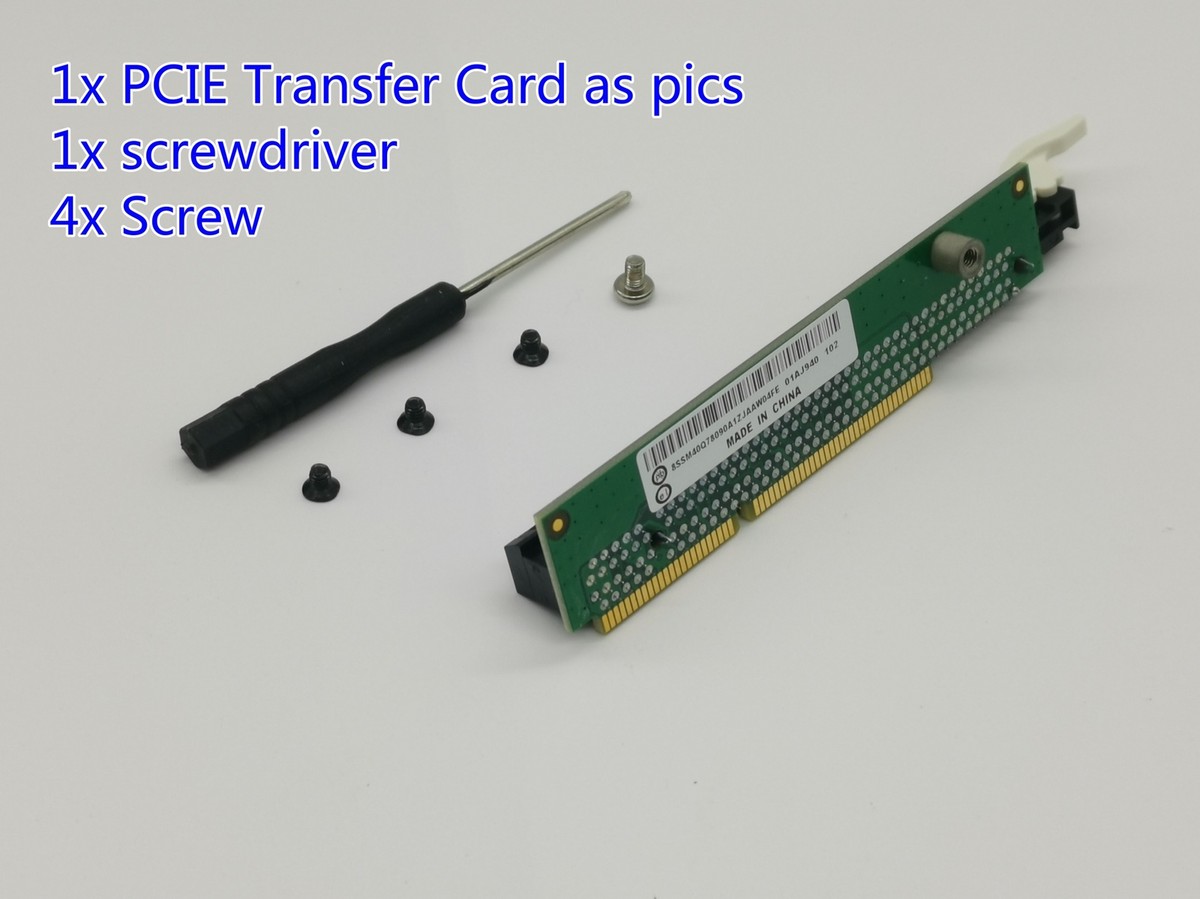 PCI-E 16 Riser Card 01AJ940 For Lenovo ThinkCentre M920q M920x M720q & ThinkStation P330