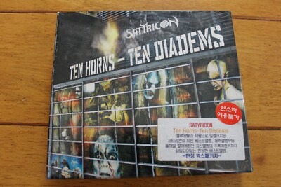 SATYRICON ''TEN HORNS TEN DIADEMS'' CD BOX SET [NEW SEALED] ULTRA RARE