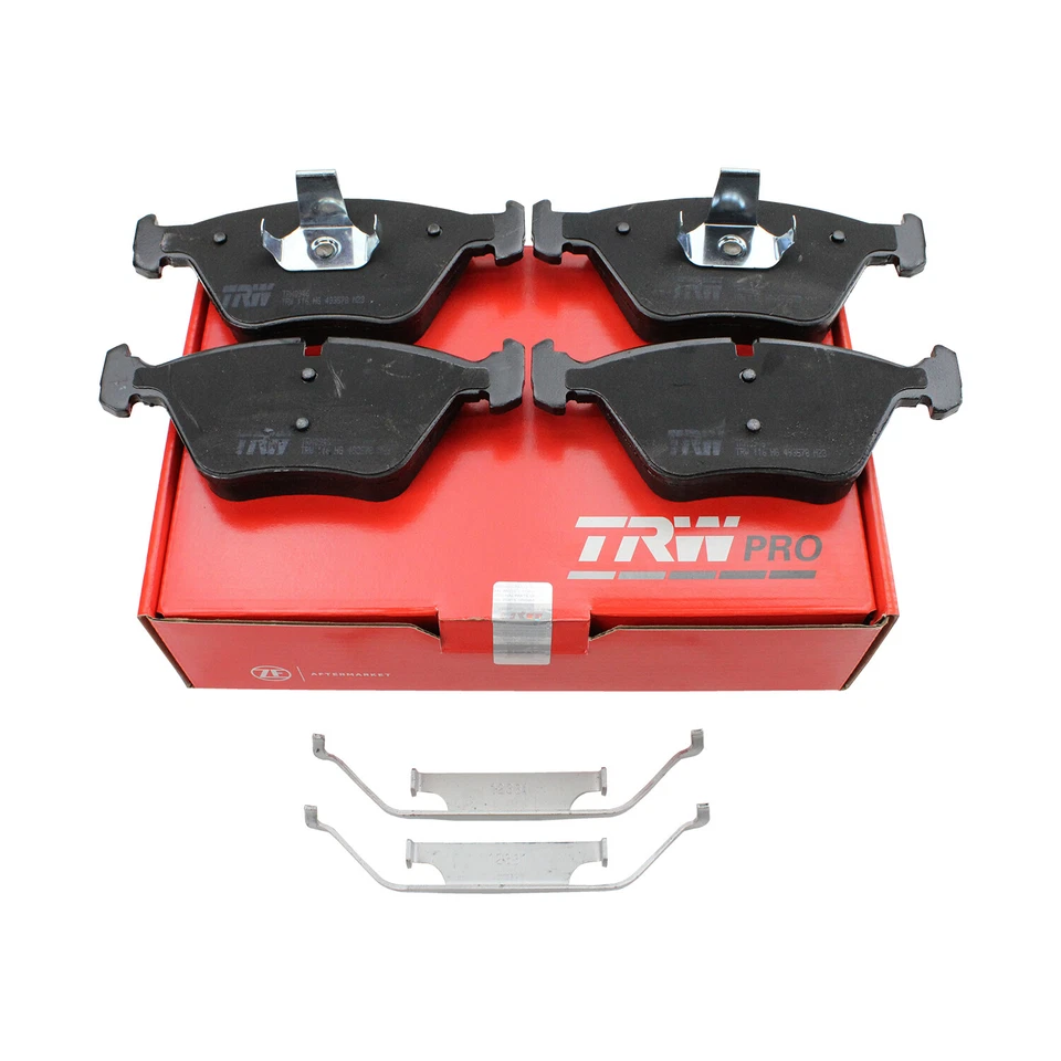 Juego de pastillas de freno delanteras bajas metálicas TRW PRo para BMW E46 330Ci M3 E83 E85 X3 E86 Z4 Foto 4 de 4