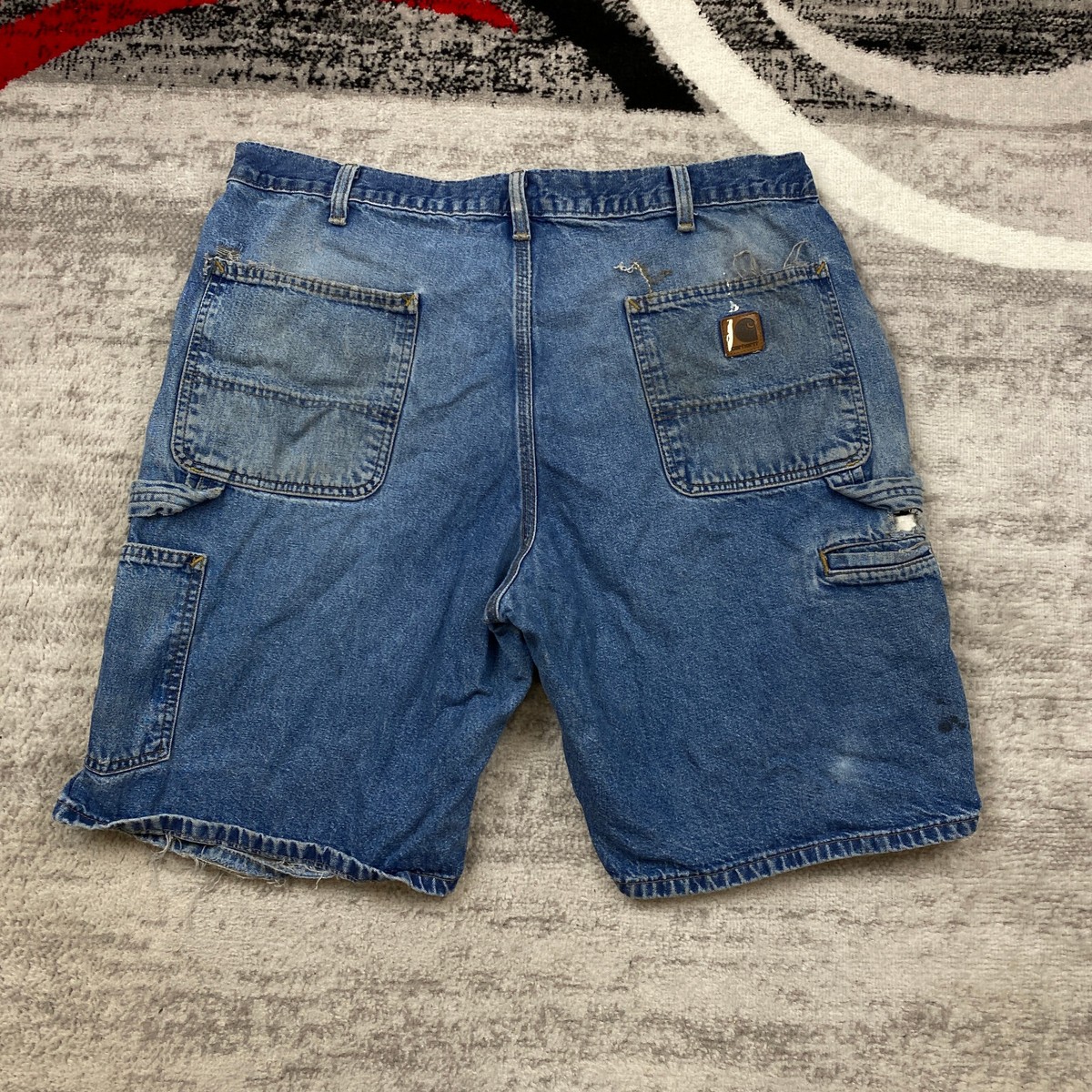 パンツ 10s carhartt denim painter shorts w33 00'S Carhartt Denim Painter Shorts Shorts Men's W37