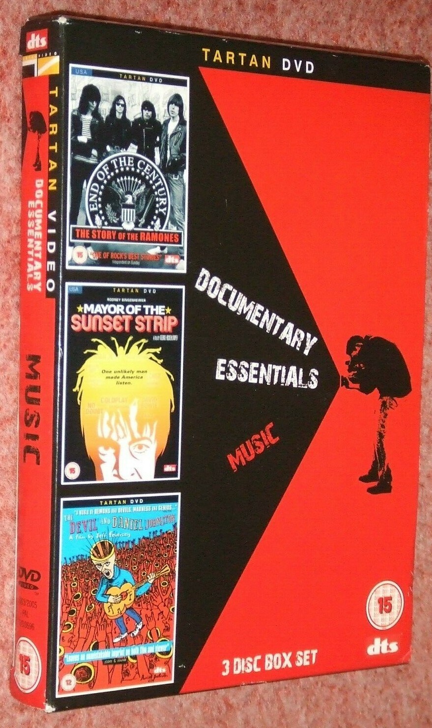 Documentary Essentials, The Devil and Daniel Johnston .. (DVD, 2007, 3 Disc Set)