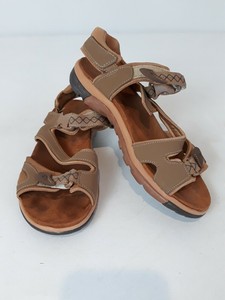 Faded Glory Sandals Brown Sandals with straps BY Faded Glory Size 9 Faded Glory Shoes Sandals 