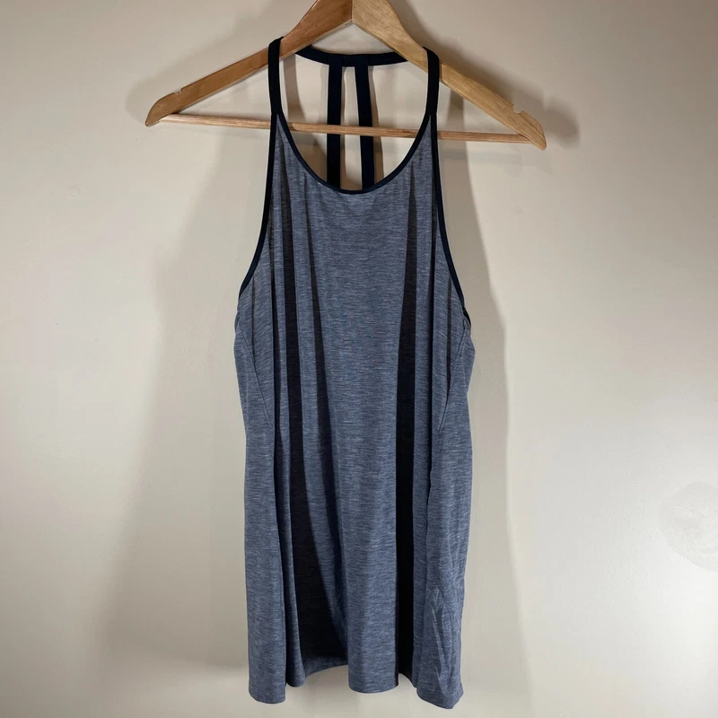 athleta essence cotton strappy back lightweight tank-top