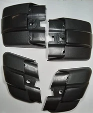 FRONT & REAR LEFT & RIGHT BUMPER END CAPS SET VW T1 BUG SUPER BEETLE 1974-1979