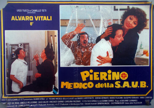 Italy 1981 Pierino the Doctor of Love Alvaro Vitali Serena Bennato