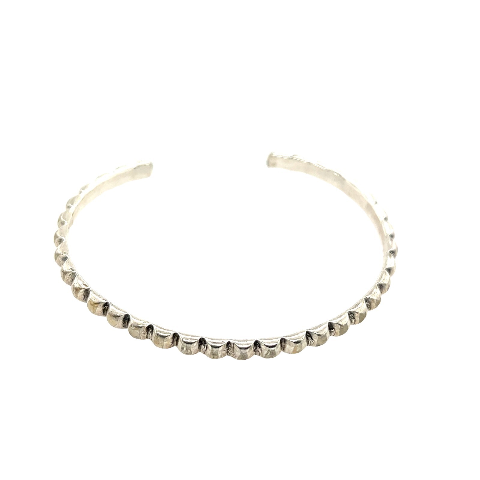 925 Solid Silver Fancy  Bangle - image 2