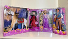 Disney Tangled Rapunzel, Flynn, Mother Gothel, and Maximus the horse dolls NIB