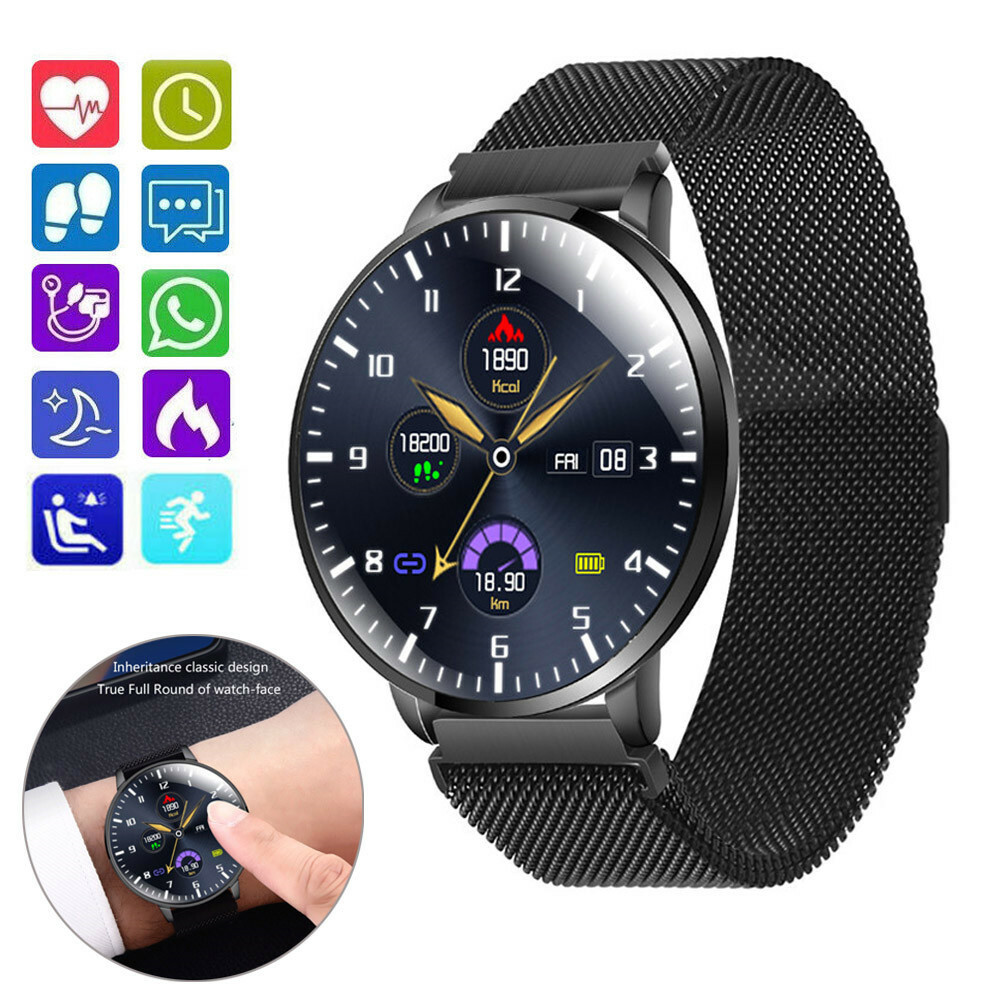 Men's Sport Smart Watch Heart Rate Blood Pressure for Samsung A21s A31s A41 A51 eBay