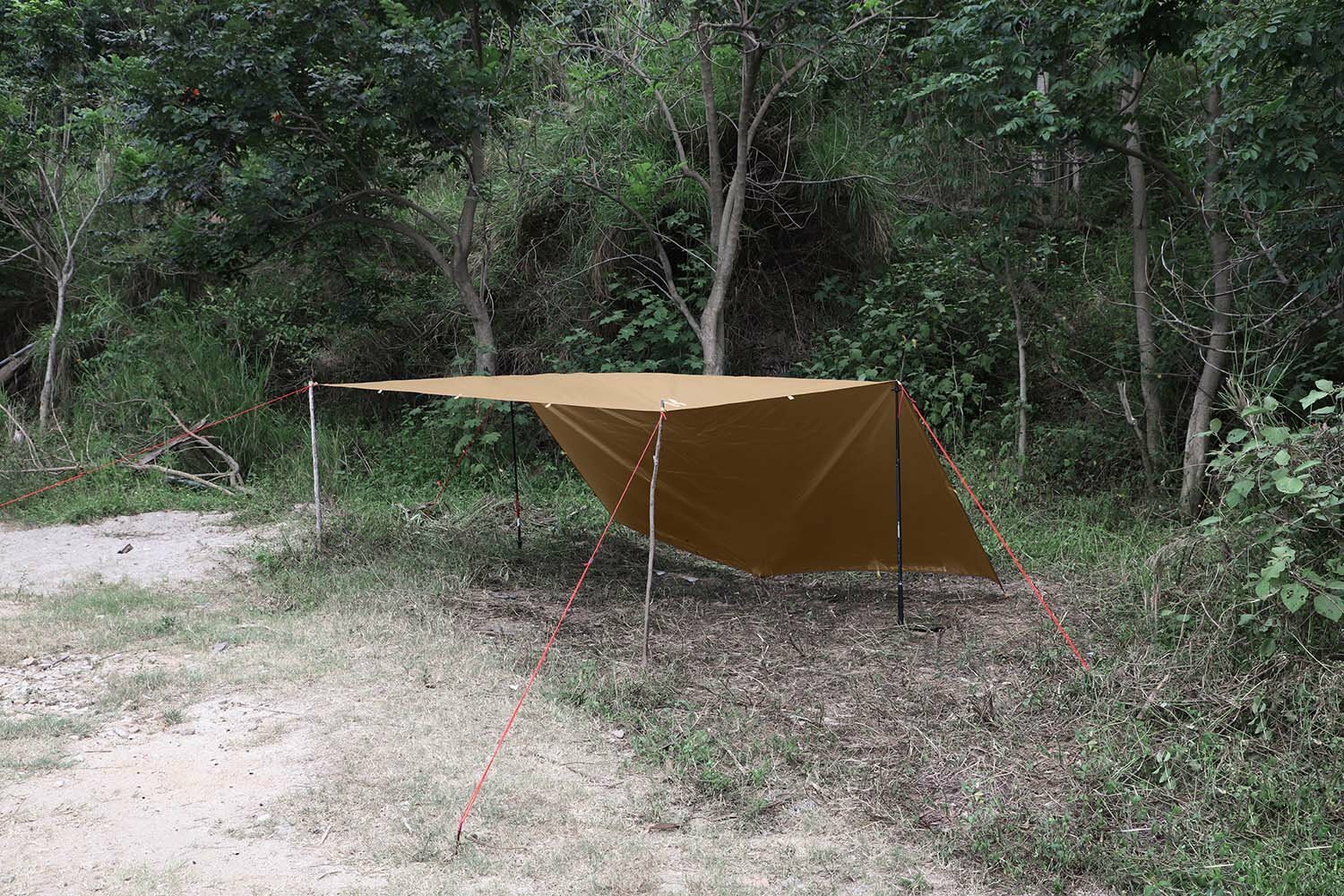 3Mx3M Hammock Rain Fly Tent Tarp Waterproof Camping Shelter Waterproof Mat SALE