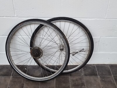 Shimano Altus Nexave Silent Clutch 700c 29'' Laufradsatz Mavic T138 7-GANG