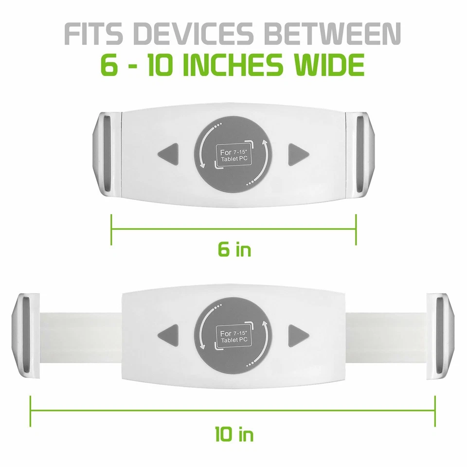 Tablet Desktop Wall Mount with 360 Rotation, Apple iPad Air Mini - Black - Image 3 of 4