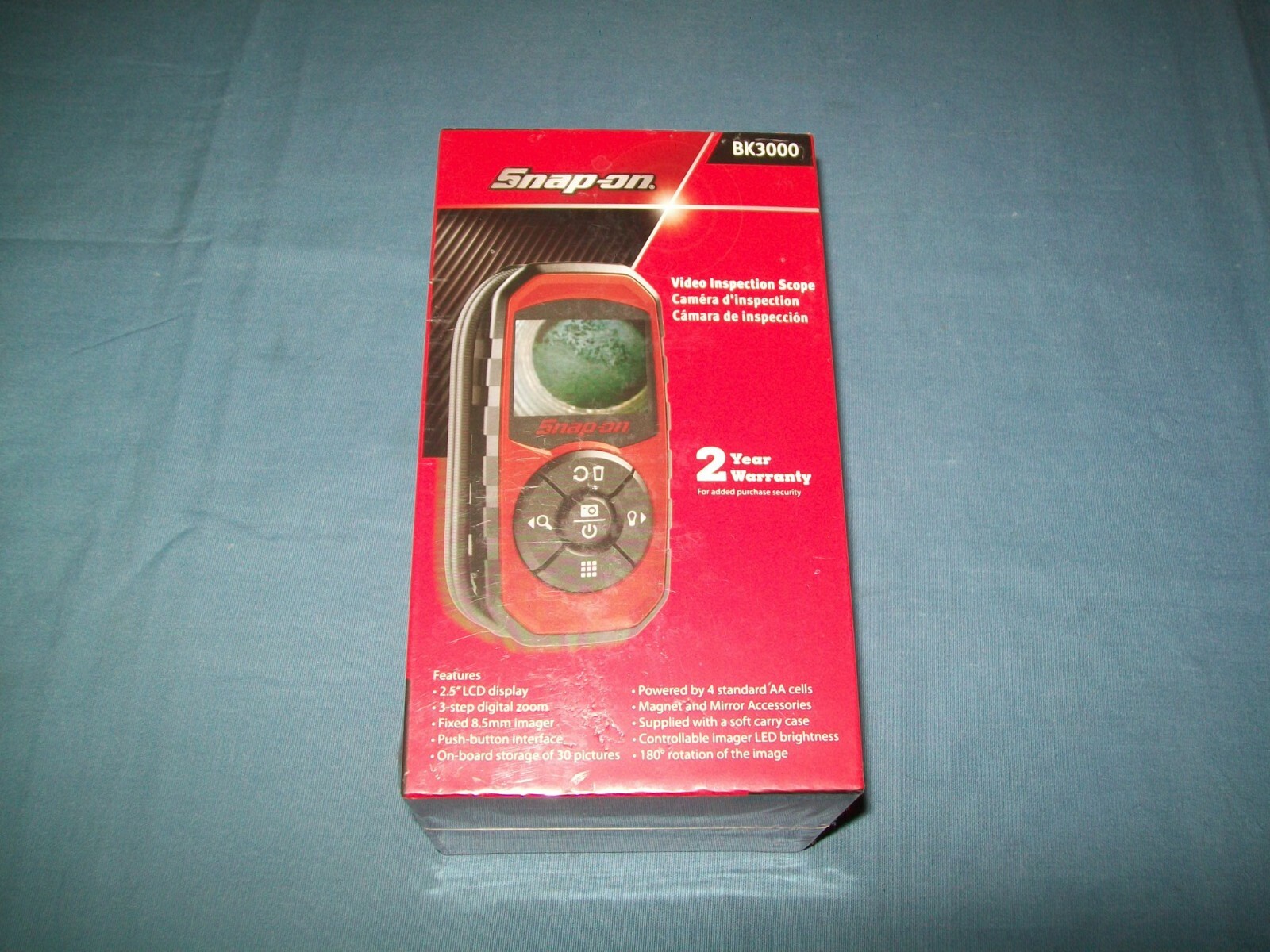 New Snapon BK3000 Digital Borescope Video Inspection Scope Sealed eBay