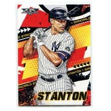 2022 Topps Fire Baseball Giancarlo Stanton Base #104 New York Yankees