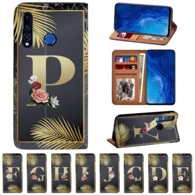 Flip Stand Cover Leder Wallet Case passend für Huawei P20 P30 P40 Pro/Plus P Smart Z