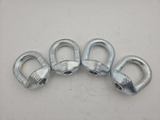 4 PCS Cleveland City Forge 7/8-9 Eye Nut Lifting Lug Rated 11,000 Lb Made in USA