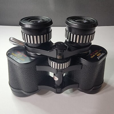 Tasco Zoom Binoculars With Hard Case REG No. 74101 Fully Coated