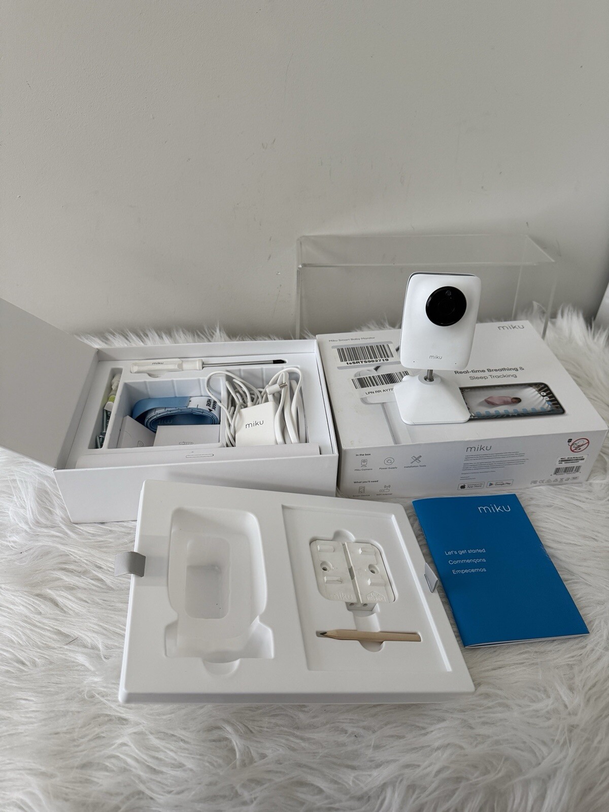 Miku Smart Baby Monitor Breathing Movement System