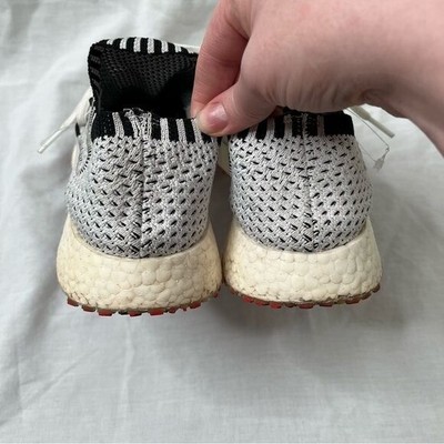 Adidas Y-3  Yohji Yamamoto  White/Black Ratio Racer Knit Sneakers Sz 6.5 Lace-Up Adidas Y-3 Yohji Yamamoto White/Black Ratio Racer Knit  main image 2