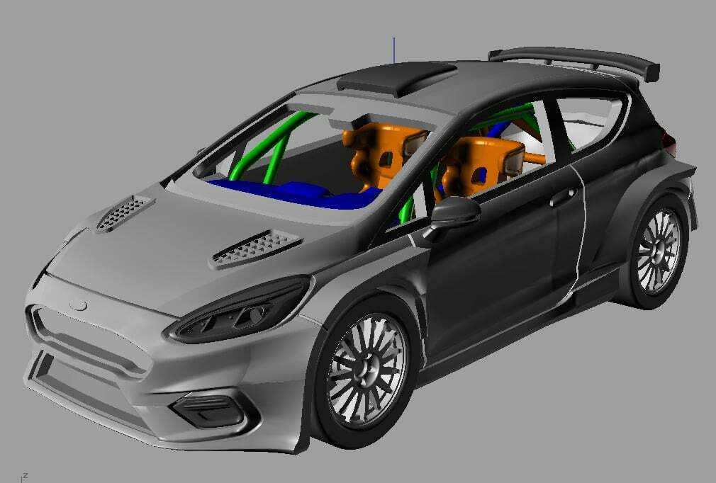 1/43 Ford Fiesta R5 Rally 2 Only KIT | eBay