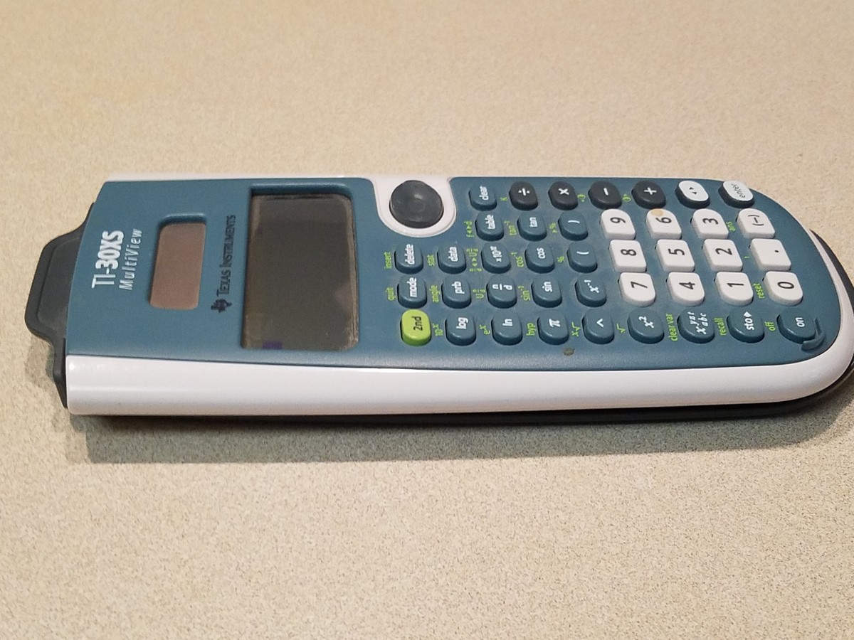 Texas Instruments TI-30XS MultiView Scientific Calculator - 16-Digit LCD With MathPrint