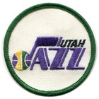 1980'S Utah Jazz Nba Basketball Vintage 3" Round Team Logo Patch