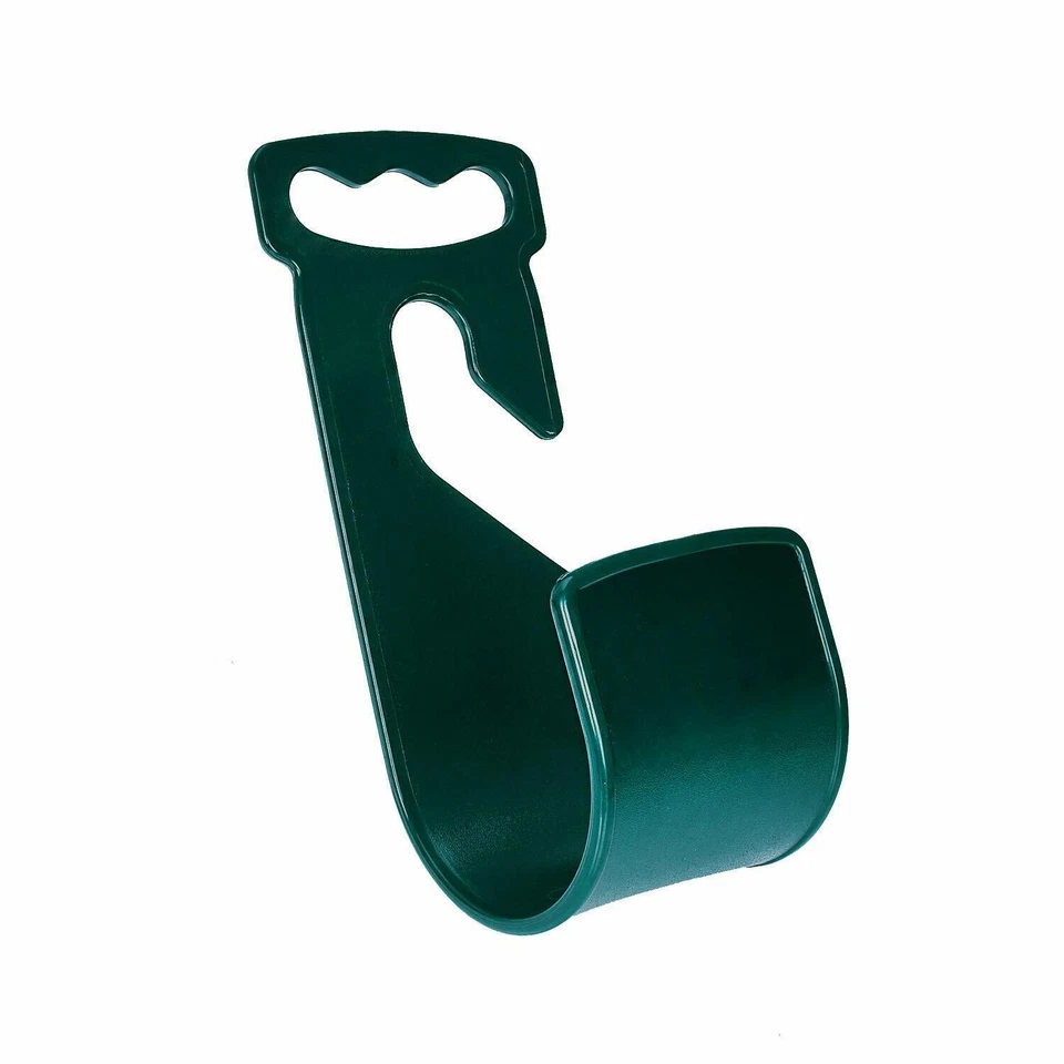 Lot of 60x Garden Water Hose Hanger Spigot/Wall Mount Holder Hook Dark Green - Image 4 of 4