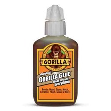 Gorilla 50002- Original Glue, 2 oz, Brown