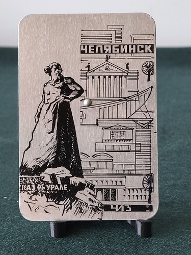 Vintage USSR Perpetual Pocket Calendar 1974–1995 | Soviet Mechanical gadget