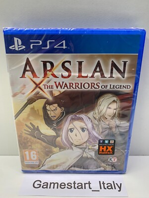ARSLAN THE WARRIORS OF LEGEND - SONY PS4 - GAME NEW SEALED PAL VERSION