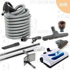 NEW 30' ft Central Vacuum Hose Powerhead NUTONE Pigtail Kit-Special