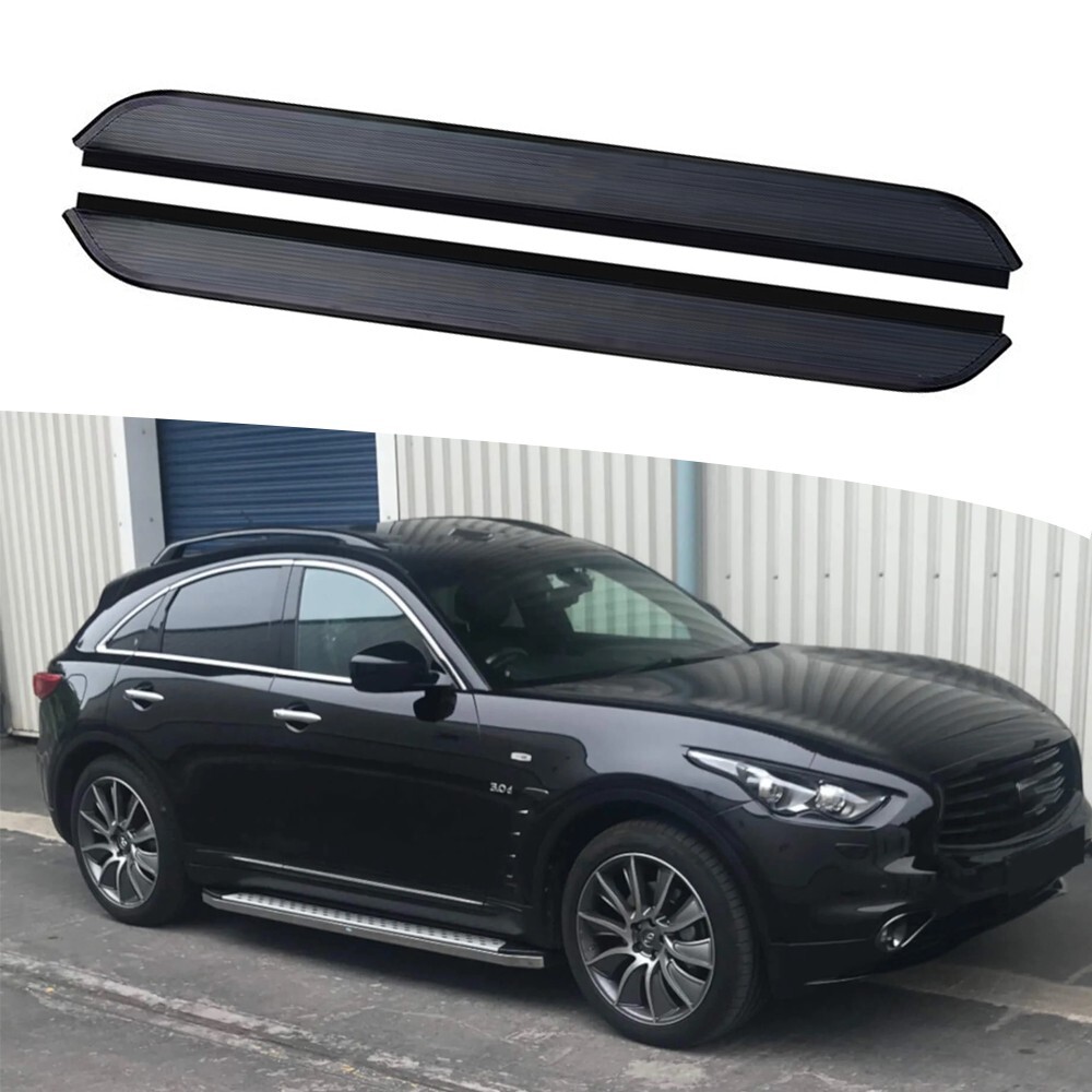 2PC Side Steps Running Boards Fits For Infiniti QX70 FX35 FX37