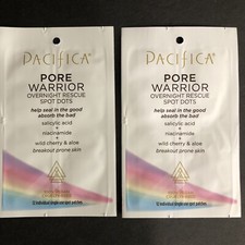 2x Pacifica Pore Warrior Overnight Rescue Spot Dots 12Ct For Breakout Prone Skin