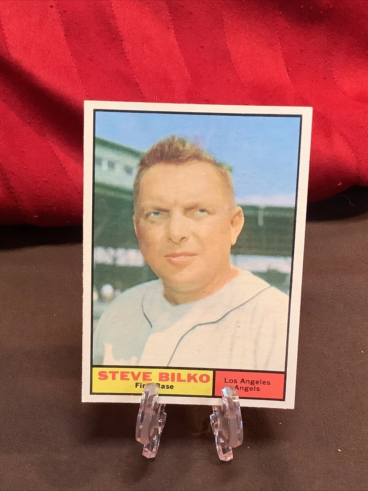 Steve Bilko trading card
