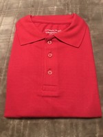 NEW Men’s Authentic Galaxy By Harvic Short Sleeve Red Polo Shirt Size 2XL