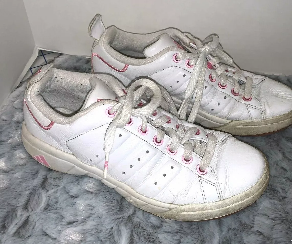 Adidas Originals Stan Smith Womens Athletic Shoes Cloud White Glow Pink  Size 8 | eBay