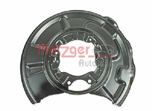 Original Metzger Splash Plate Brake Disc 6115009 for Mercedes-Benz