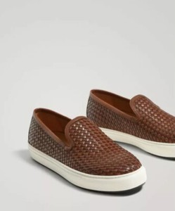 mens woven slip on shoes