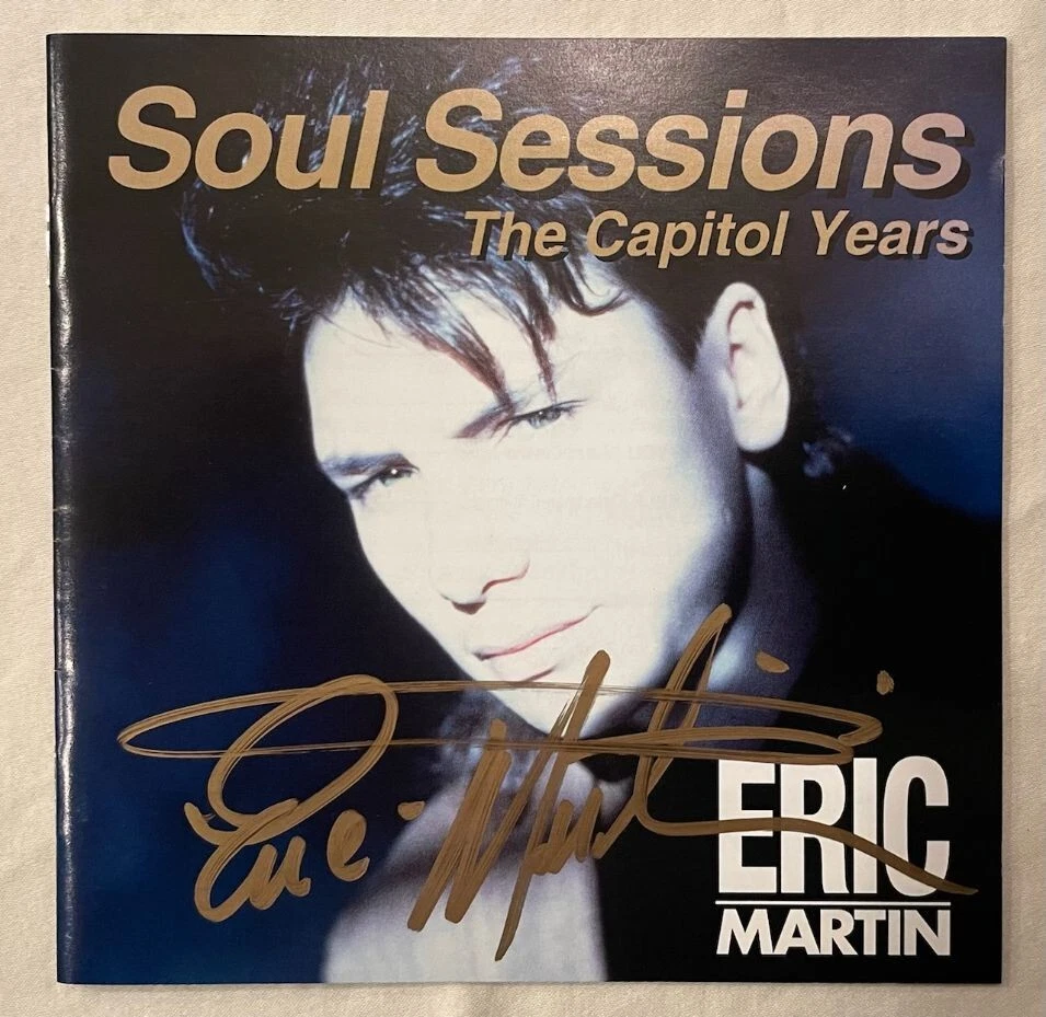 Eric Martin - Soul Sessions + 1 бонус (Япония CD с OBI) подписанный Eric Martin - Изображение 4 из 4