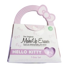 The Original MakeUp Eraser Hello Kitty 7 Day Set with Laundry Bag NWB