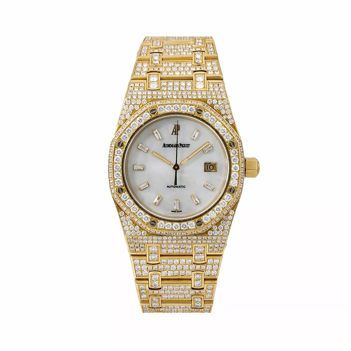 AUDEMARS PIGUET ROYAL OAK SILVER WOMEN S WATCH 15000ST eBay