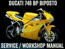 1994-2002 Ducati 748 BP R S Biposto Workshop Service Manual PDF File
