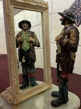 Ron Lee Clowns Emmett Kelly "A Mere Reflection"  signed, numbered 