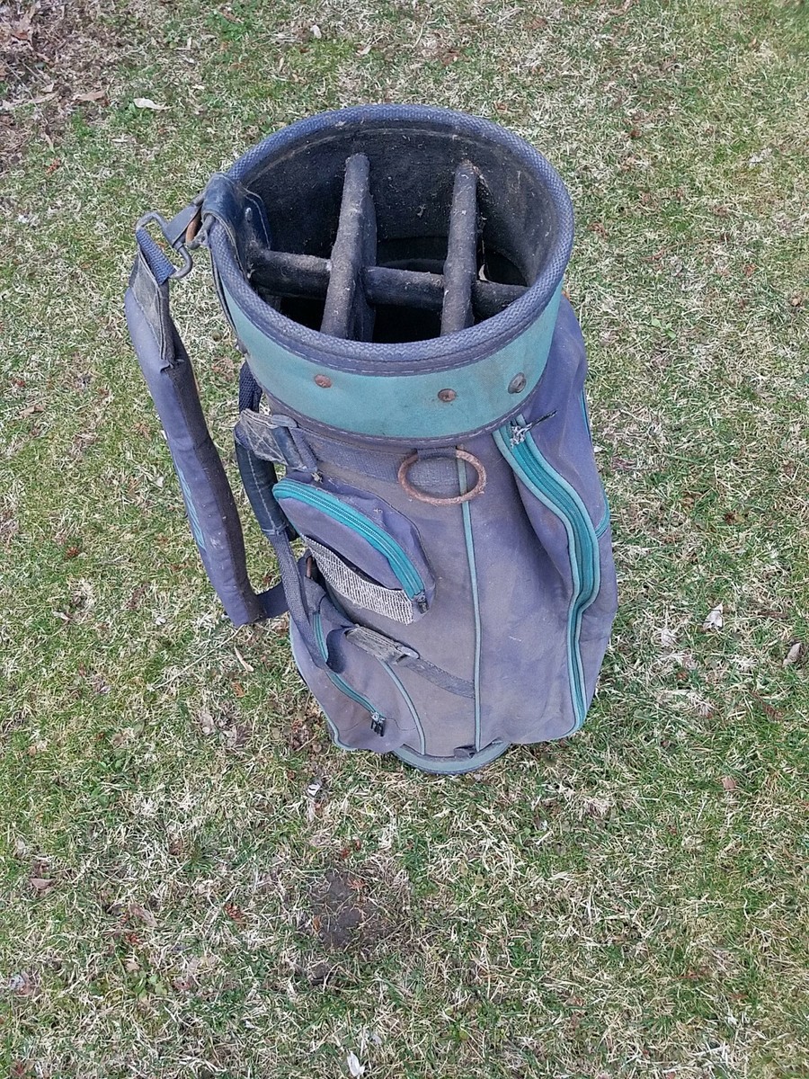 Vintage MIZUNO GOLF BAG ALL ZIPPERS WORK | eBay