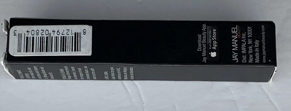 Jay Manuel Beauty The Ultimate LipStick In Bondage Black Dark One Swipe Nuevo en caja Foto 3 de 4