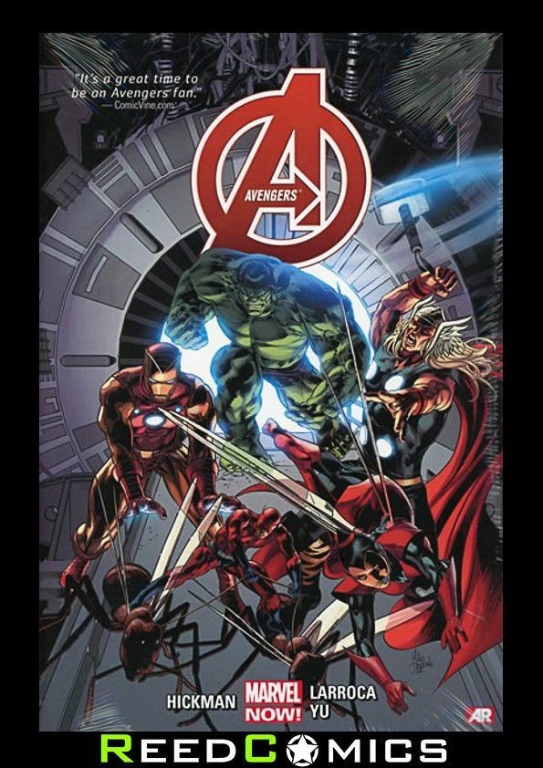 AVENGERS BY JONATHAN HICKMAN VOLUME 3 OVERSIZED HARDCOVER Collects (2012) #24-34