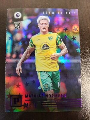 2021-22 Chronicles Panini Mathias Normann RC ASTRO PURPLE  card #38