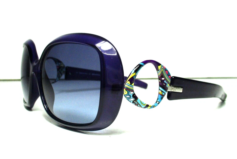 Gafas de sol para mujer Emilio Pucci montura púrpura inserción fría degradada EP619S Foto 2 de 4