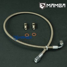 Mamba Turbo Oil Feed Line Kit For Mazda Miata Mx-5 323 Gtx W Holset Hx30w