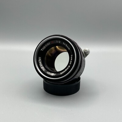 EXC+5] Tokyo kogaku Topcor S 5cm 50mm f/2 L39 LTM Leica